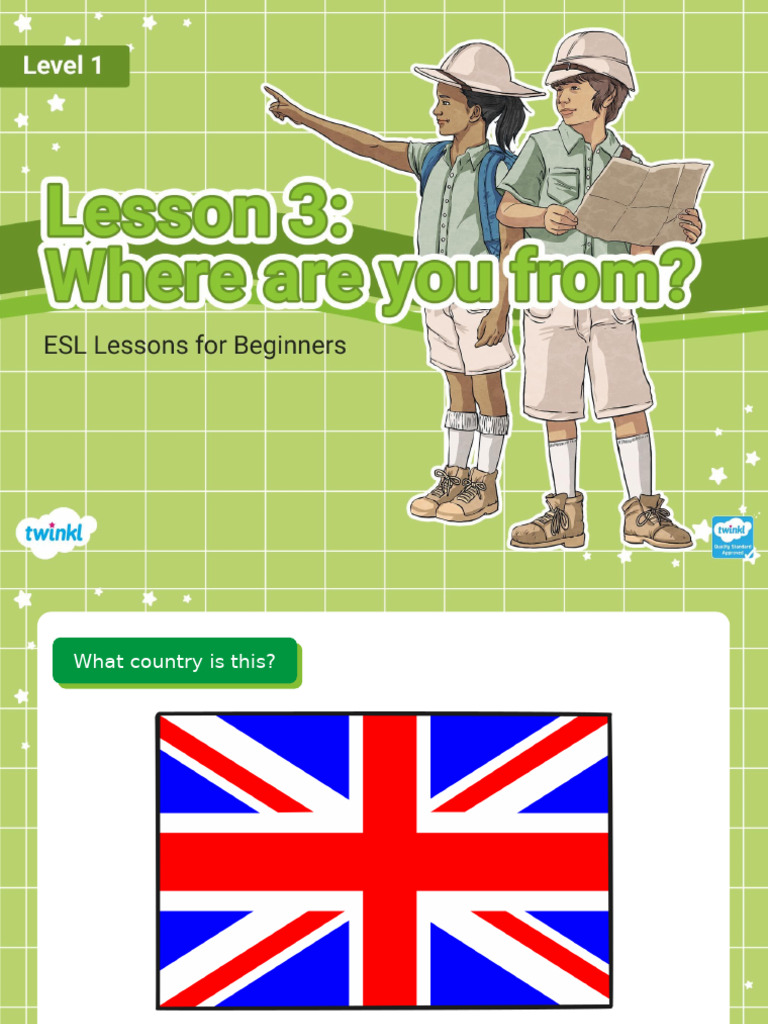 Lesson 3 Country You're From | PDF | Game Shows