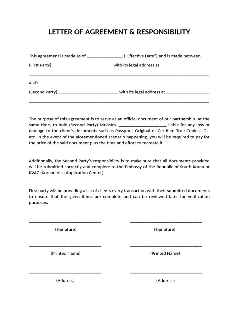 Letter of Acknowledgement | PDF