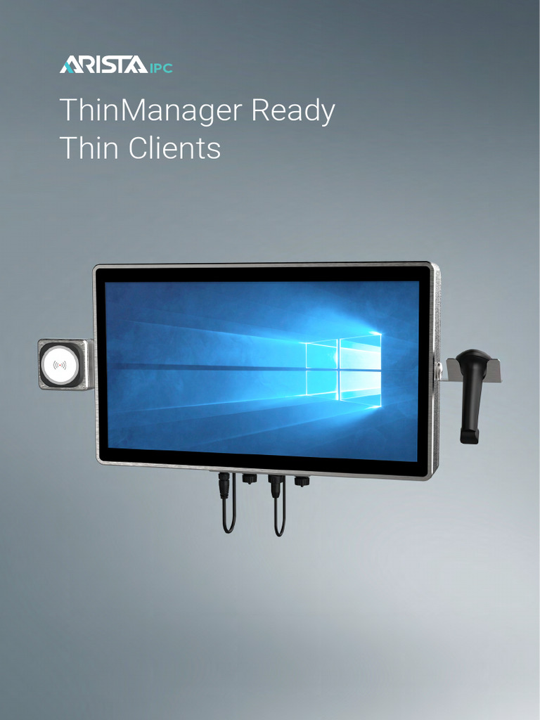 ARISTA Thin Clients: 4K & Multi-Monitor | PDF | Usb | Hdmi