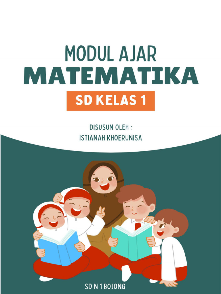 Modul Ajar Matematika Kelas 1 SD | PDF