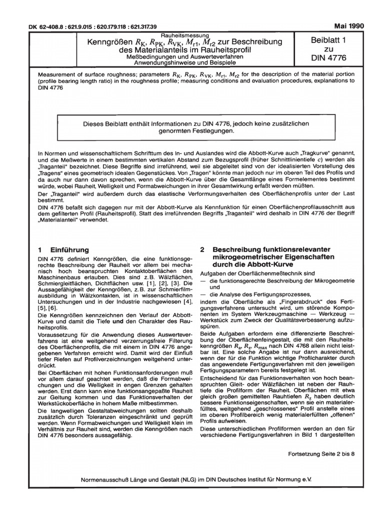 DIN 4776 Beiblatt-1 1990-05 | PDF