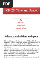 CH 23 Time and Space