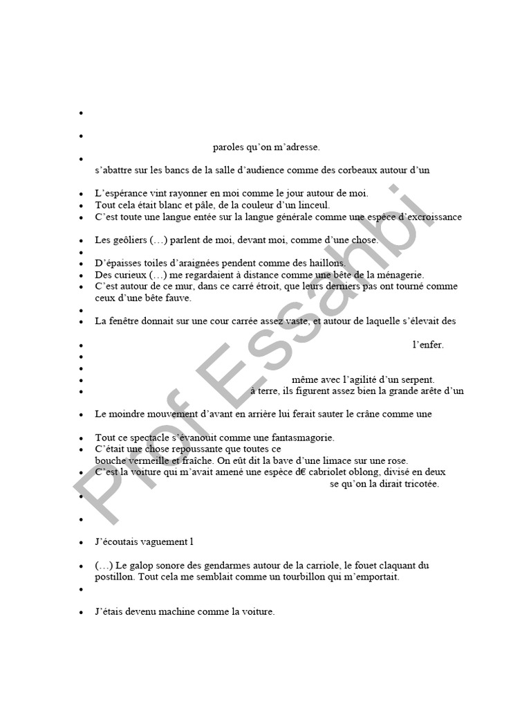 Figures de style : Comparaisons et métaphores | PDF