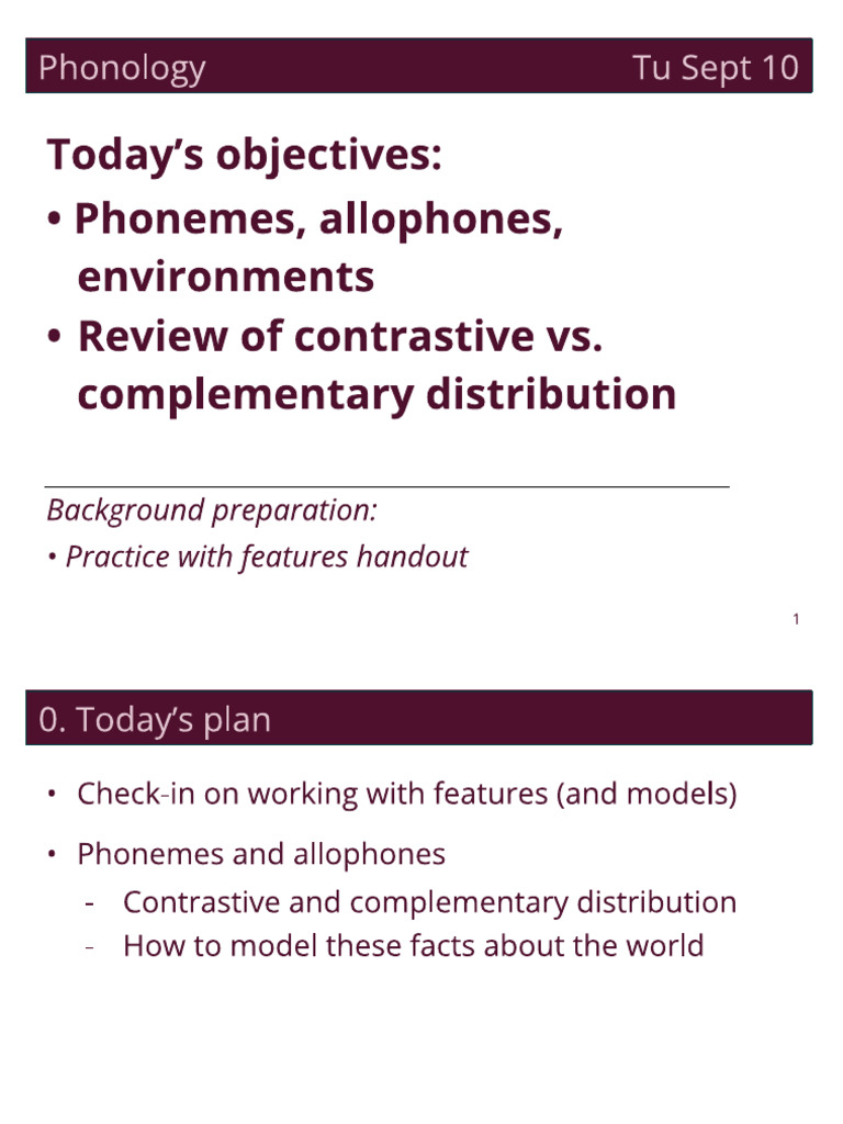 0910 Allophones Distribution | PDF | Phoneme | Human Voice