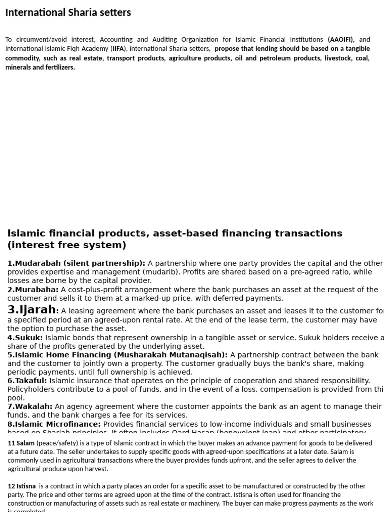 Islamic Finance | PDF | Islamic Banking And Finance | Libor