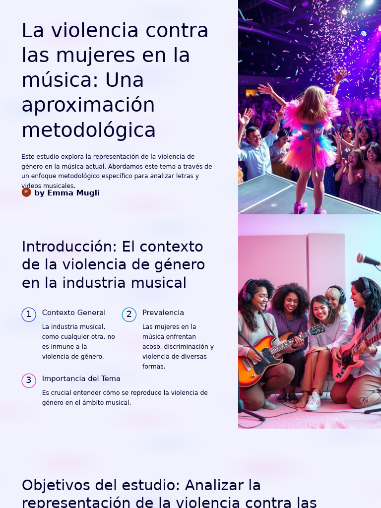La Violencia Contra Las Mujeres en La Musica Una Aproximacion ...
