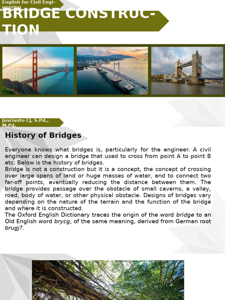 History and Types of Bridges | PDF | Bridge | Truss