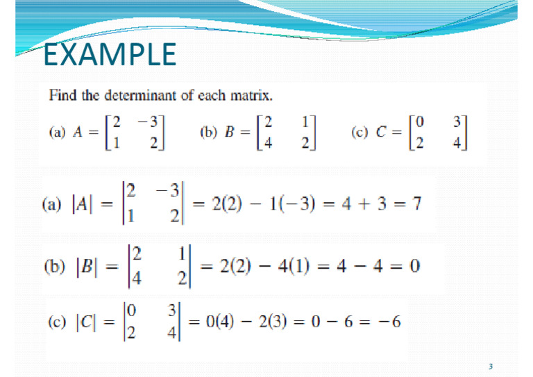 Lec5 DetrminantsI 1 PDF | PDF