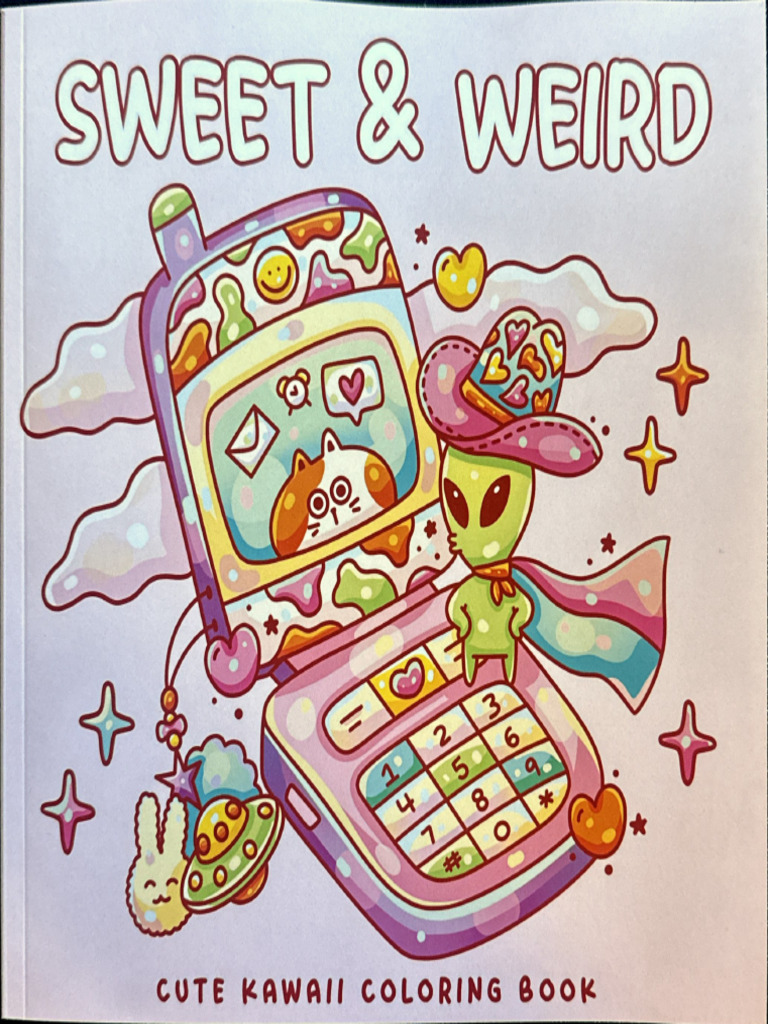 Sweet & Weird Coloring Adventure | PDF