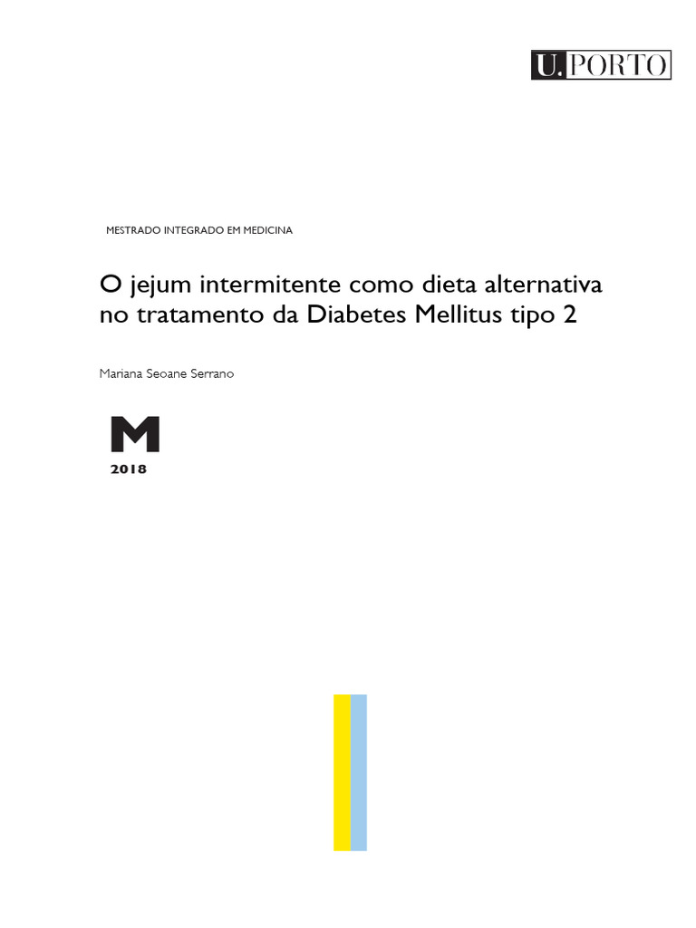 Jejum Intermitente e Diabetes Tipo 2 | PDF | Diabetes | Obesidade
