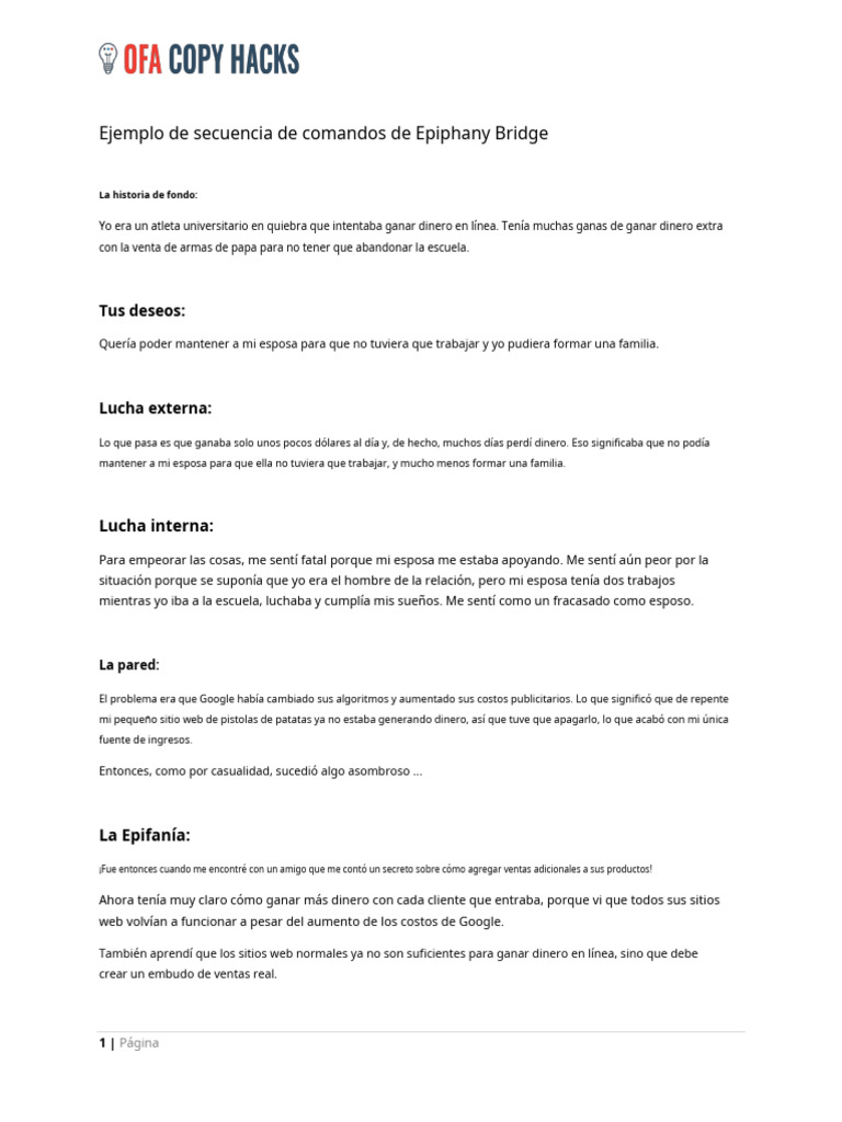 Guía del Epiphany Bridge Script | PDF