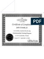 Grantsmanship Certificate 2009