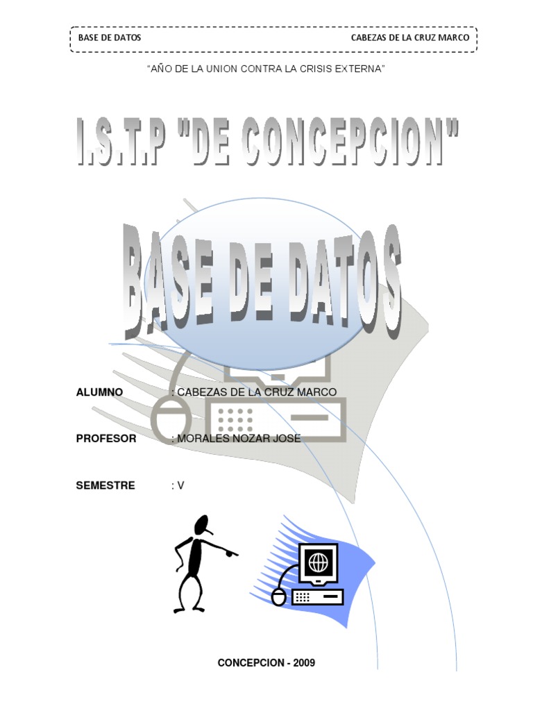 Cuaderno Base de Datos | PDF | Objeto (informática) | Bases de datos
