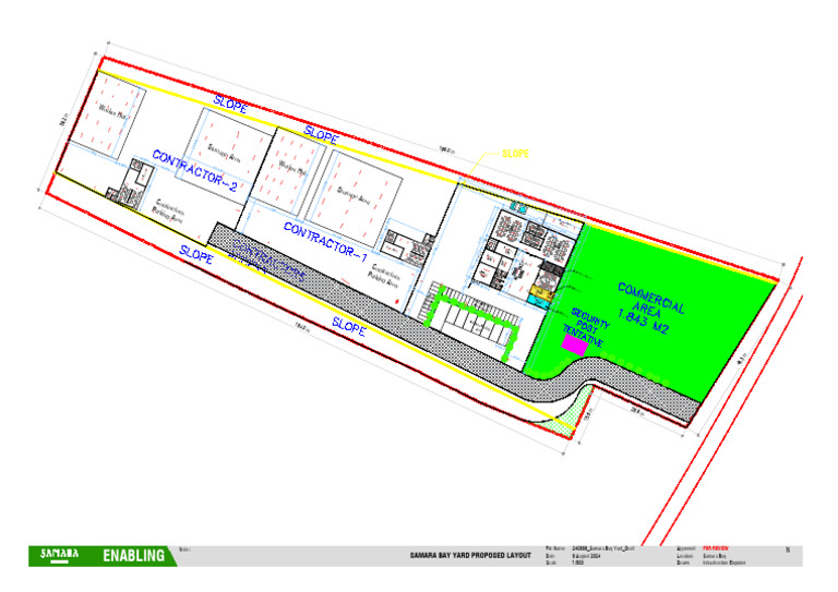 Samara Bay Yard - Draft-New Layout | PDF