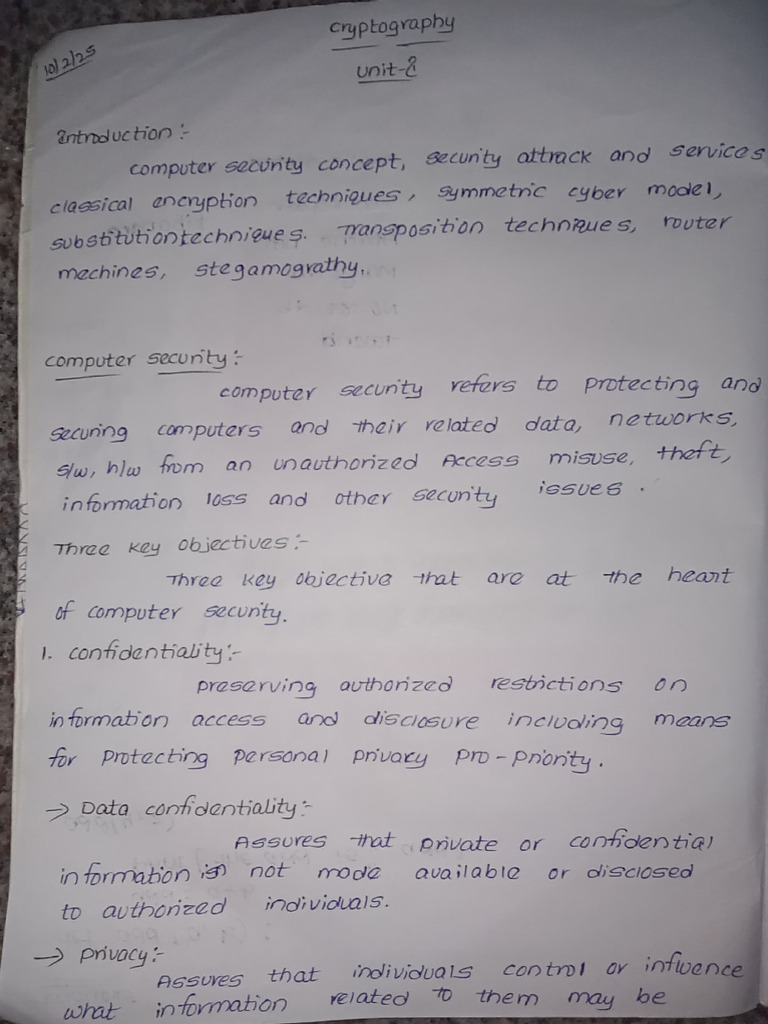 Computer Security Techniques Overview | PDF