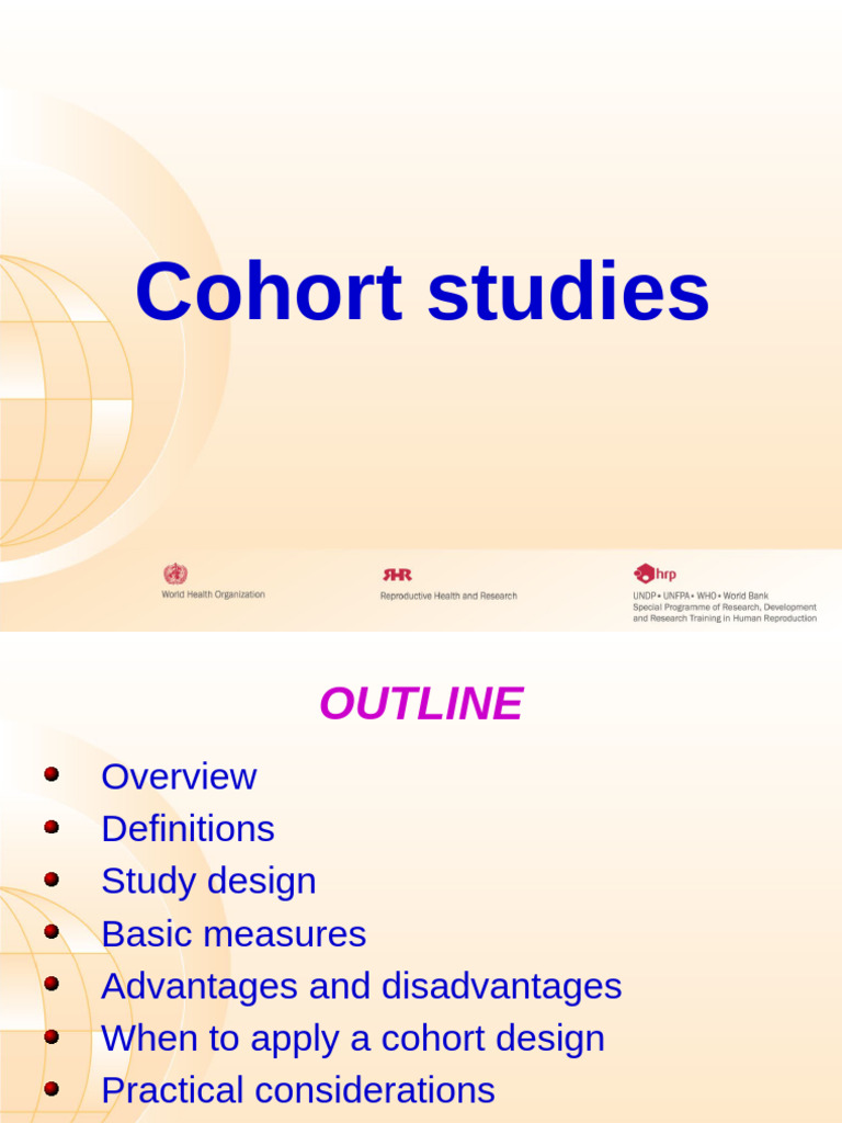 Understanding Cohort Studies in Epidemiology | PDF | Cohort Study ...