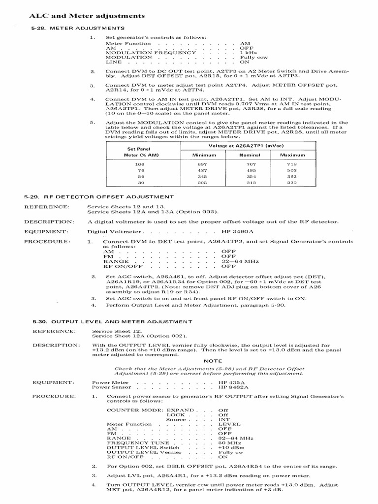 meter adjust | PDF