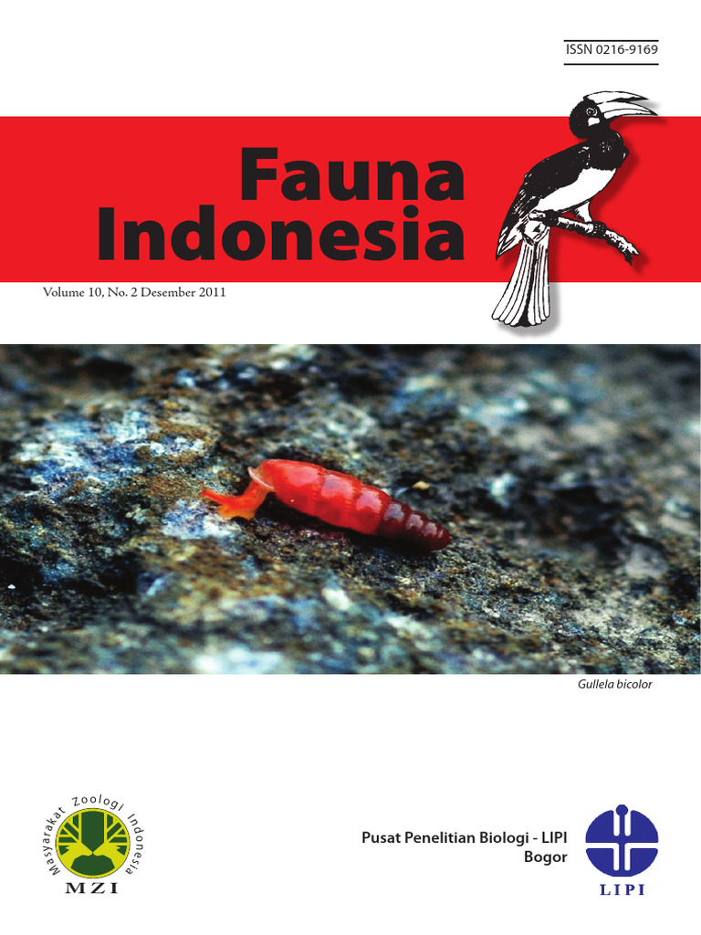 Fauna Indonesia (List Labi2) | PDF