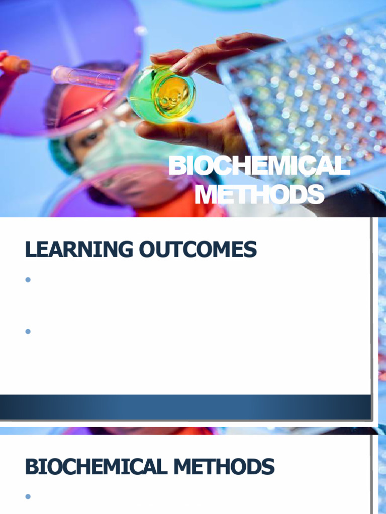 Biochemical Methods: Immunoassays & Analysis | PDF | Elisa | Bioassay