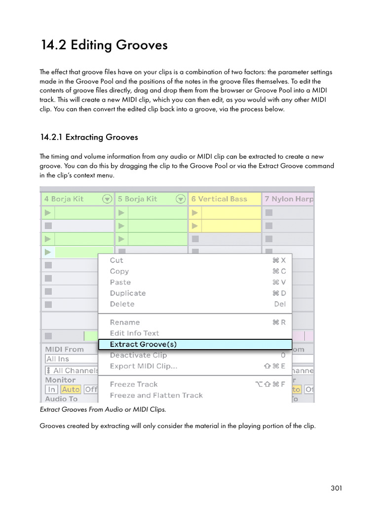 Editing Grooves and Tuning Systems Guide | PDF | Synthesizer | Pitch ...