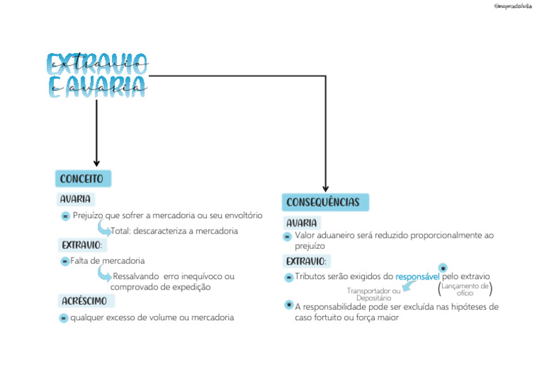Avaria e Extravio de Mercadorias | PDF