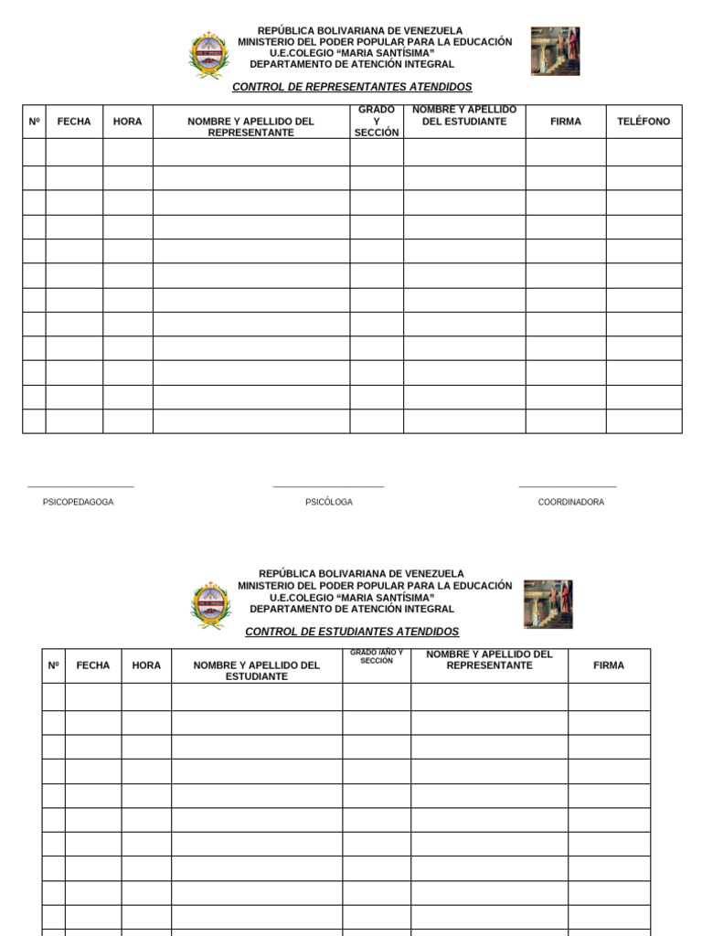 FORMATO DE ATENCION | PDF