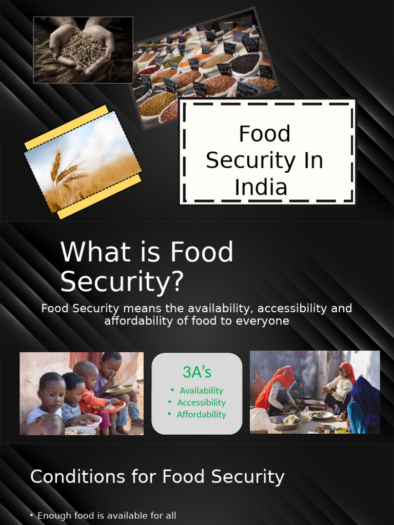 Food Security Challenges in India | PDF | Food Security | Agriculture