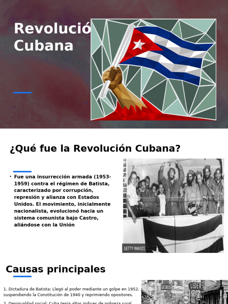 Causas y Consecuencias de la Revolución Cubana | PDF | Cuba ...