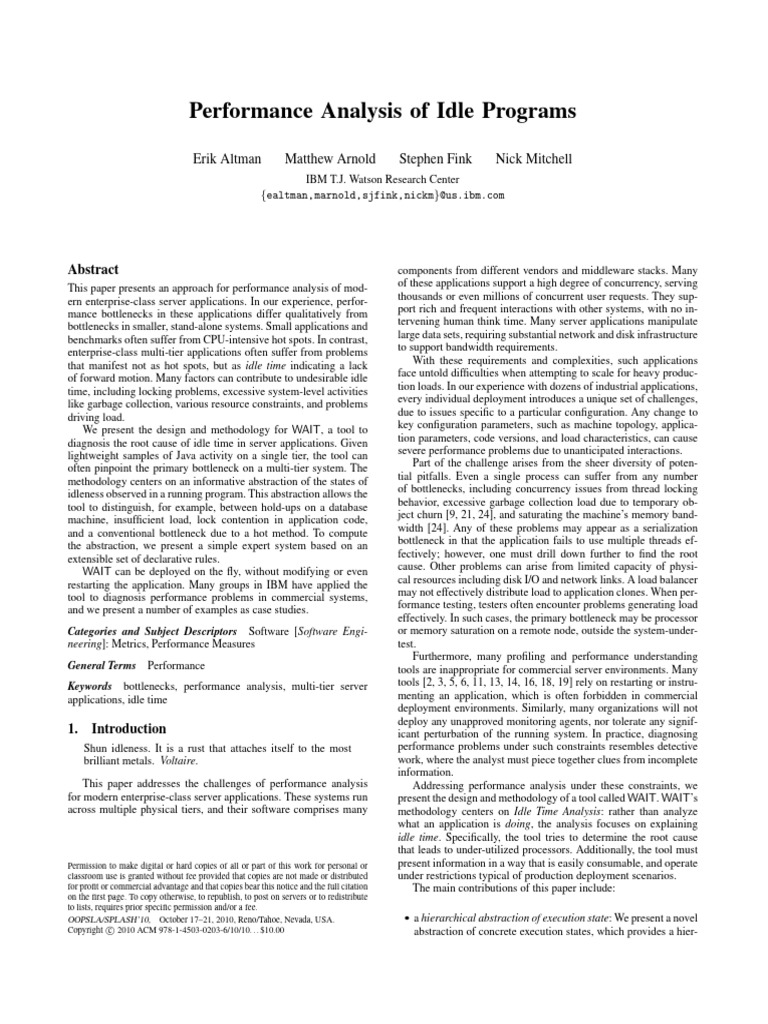 Res0000076 Altman | PDF | Java Virtual Machine | Thread (Computing)