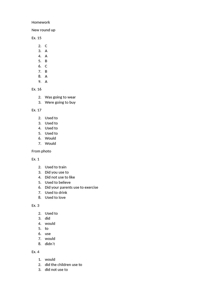 Homework | PDF