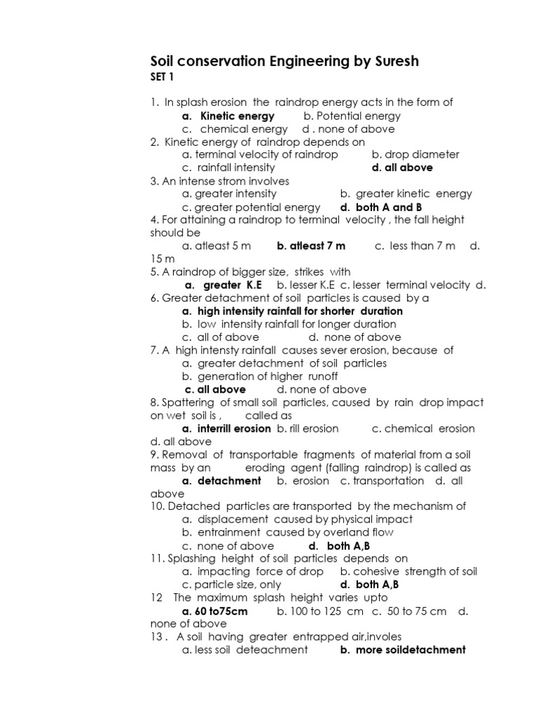 Understanding Soil Erosion Dynamics | PDF | Erosion | Surface Runoff