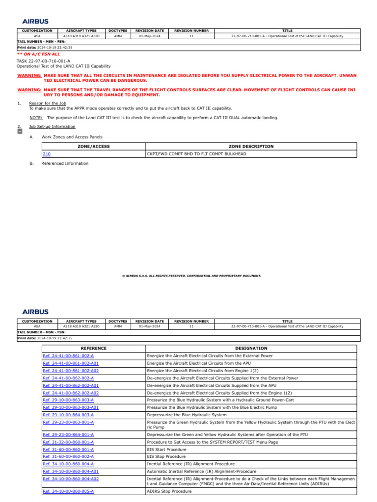 CAT III Capability Operational Test Guide | PDF | Aviation | Aircraft