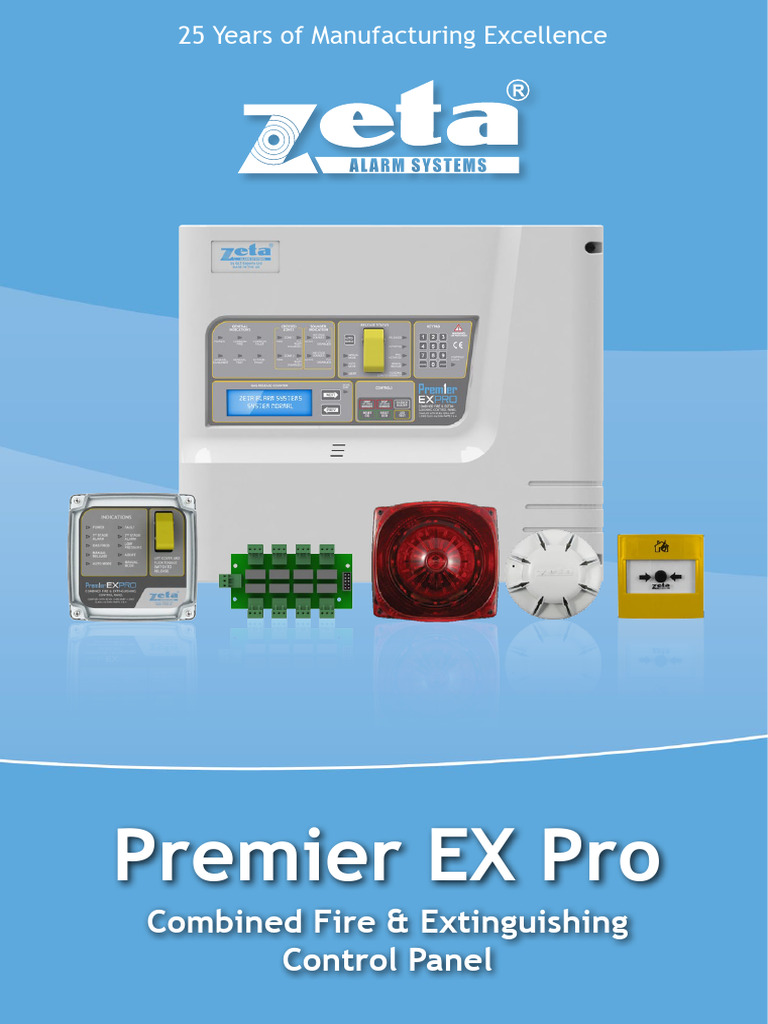 Premier EX Pro Fire Control Panel | PDF | Relay | Fuse (Electrical)