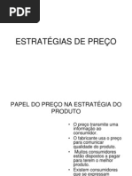 Estratégia de Preço