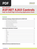 Rad Controls For ASP - Net AJAX Performance Whitepaper