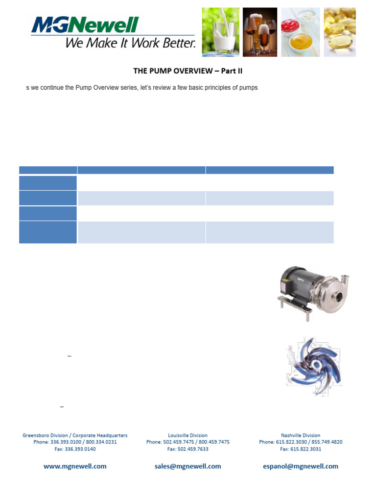 Centrifugal Pump Overview and Principles | PDF | Pump | Mechanical ...