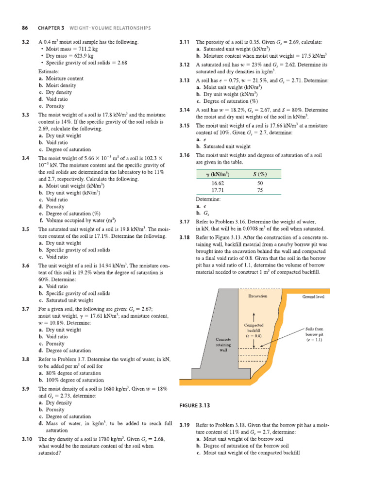 Problem Set - Geotech | PDF