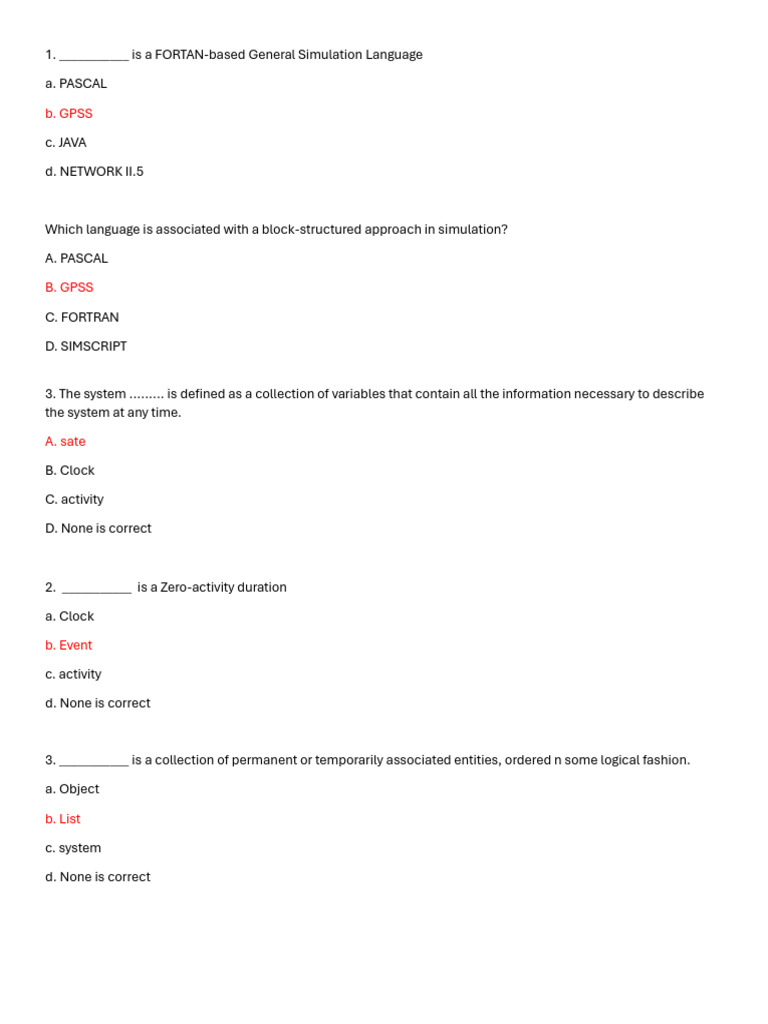 Understanding Process Modeling Concepts | PDF | Simulation ...