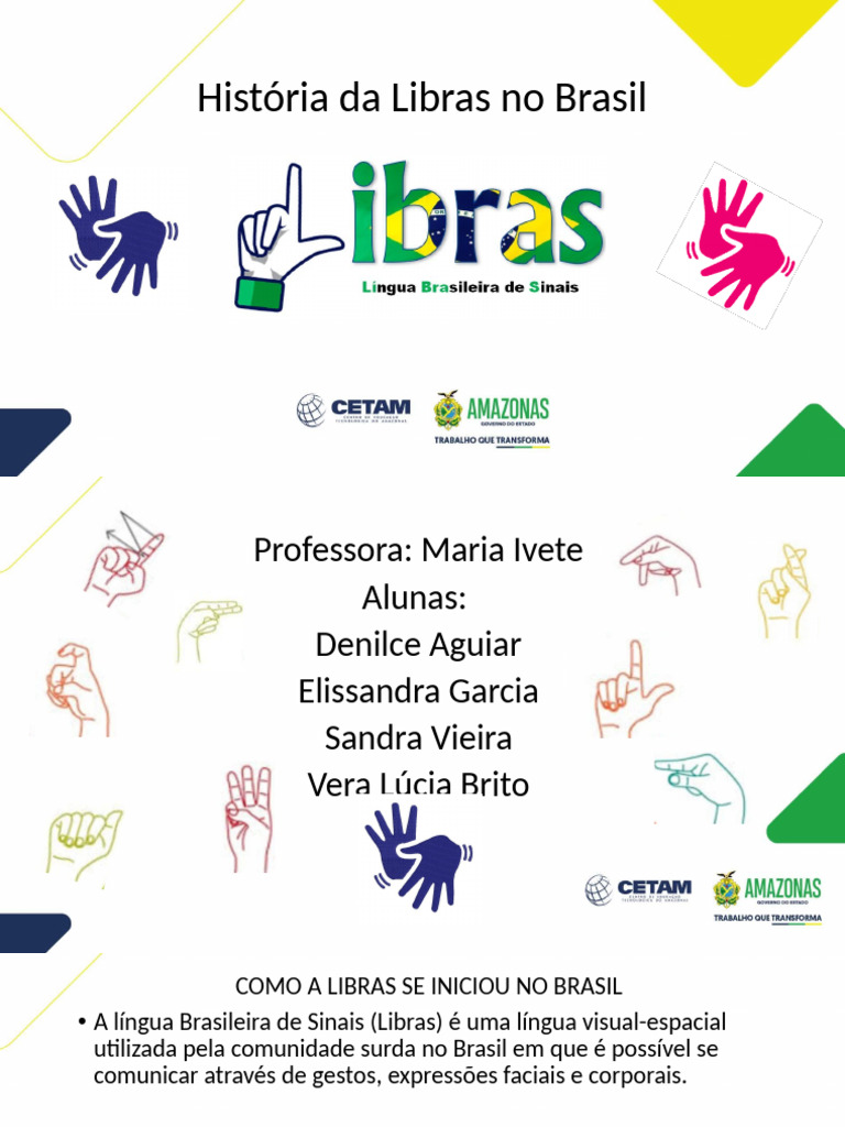 Origem e História da Libras no Brasil | PDF