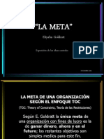 Goldratt Eliyahu - La Meta Resumen en Power Point