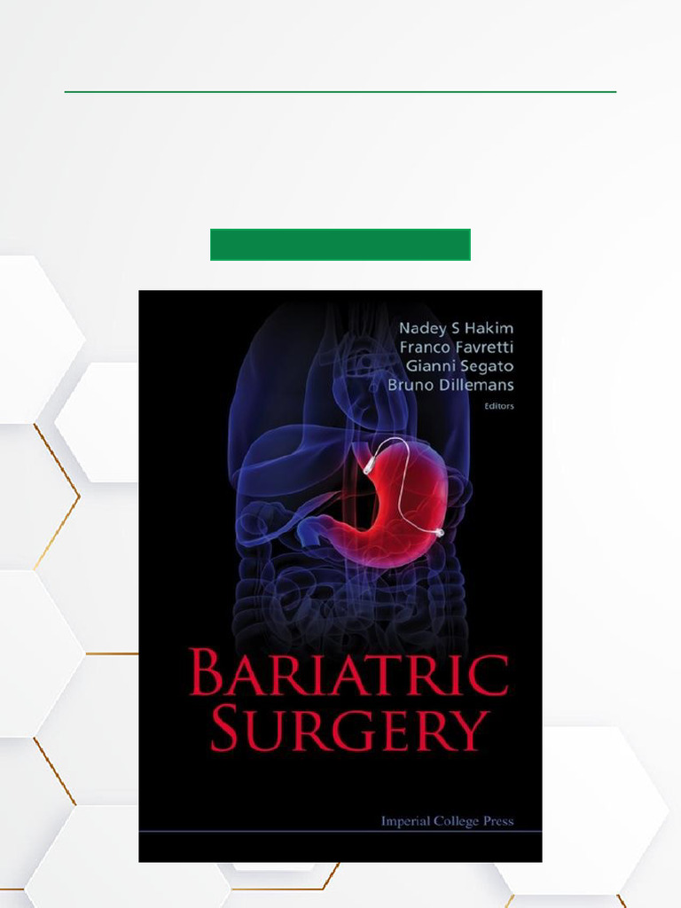 BARIATRIC SURGERY Digital DOCX Download | PDF | Bariatric Surgery | Obesity