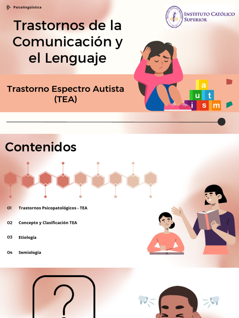 Trastornos de Espectro Autista | PDF | Autismo | Discapacidad intelectual