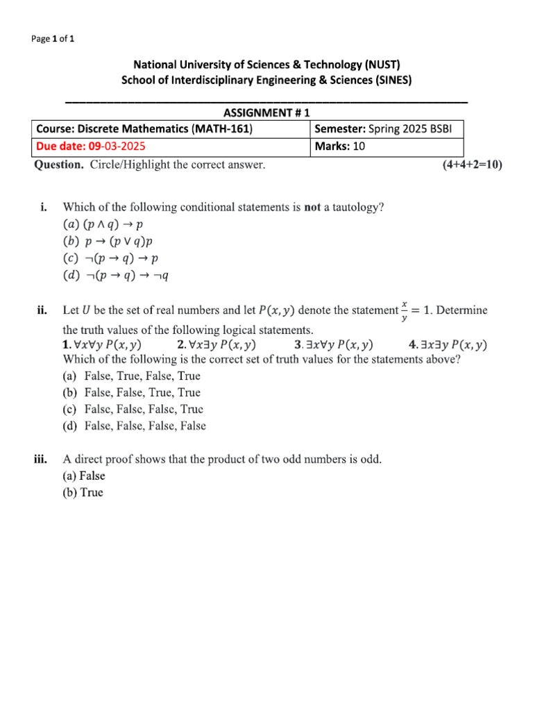Assignment | PDF