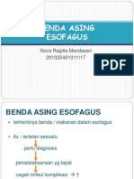 Benda Asing Esofagus