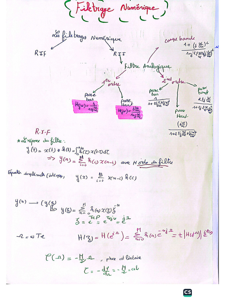 Filtrage Num | PDF