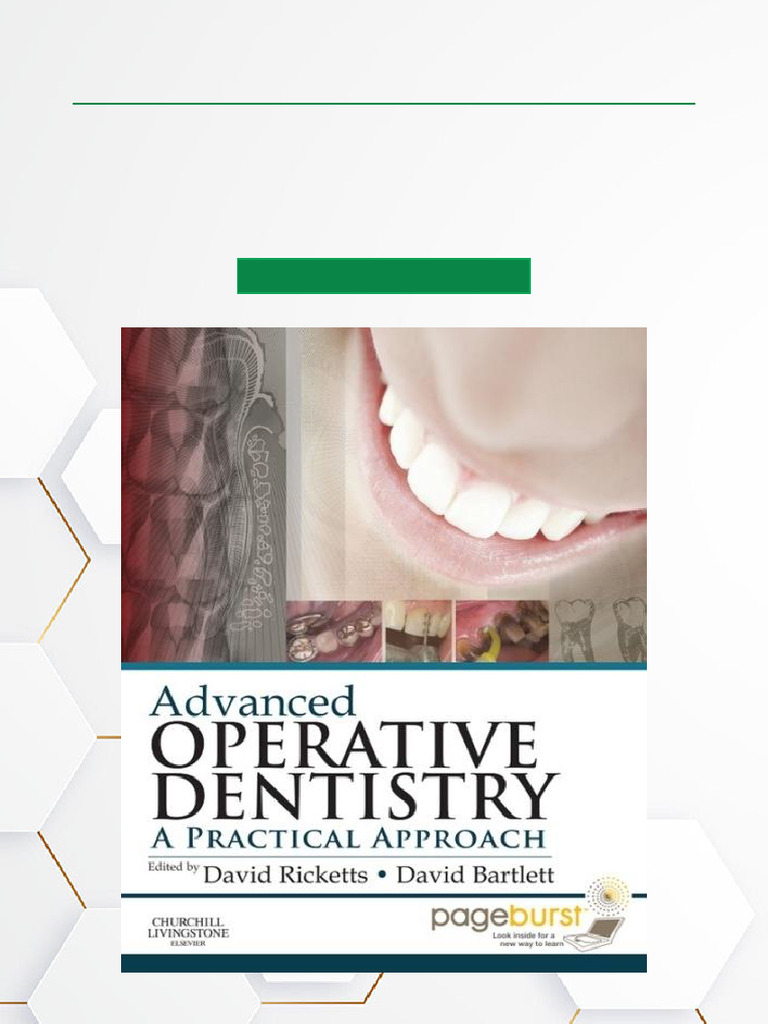 Advanced Operative Dentistry Guide | PDF | Tooth Enamel | Oral Hygiene