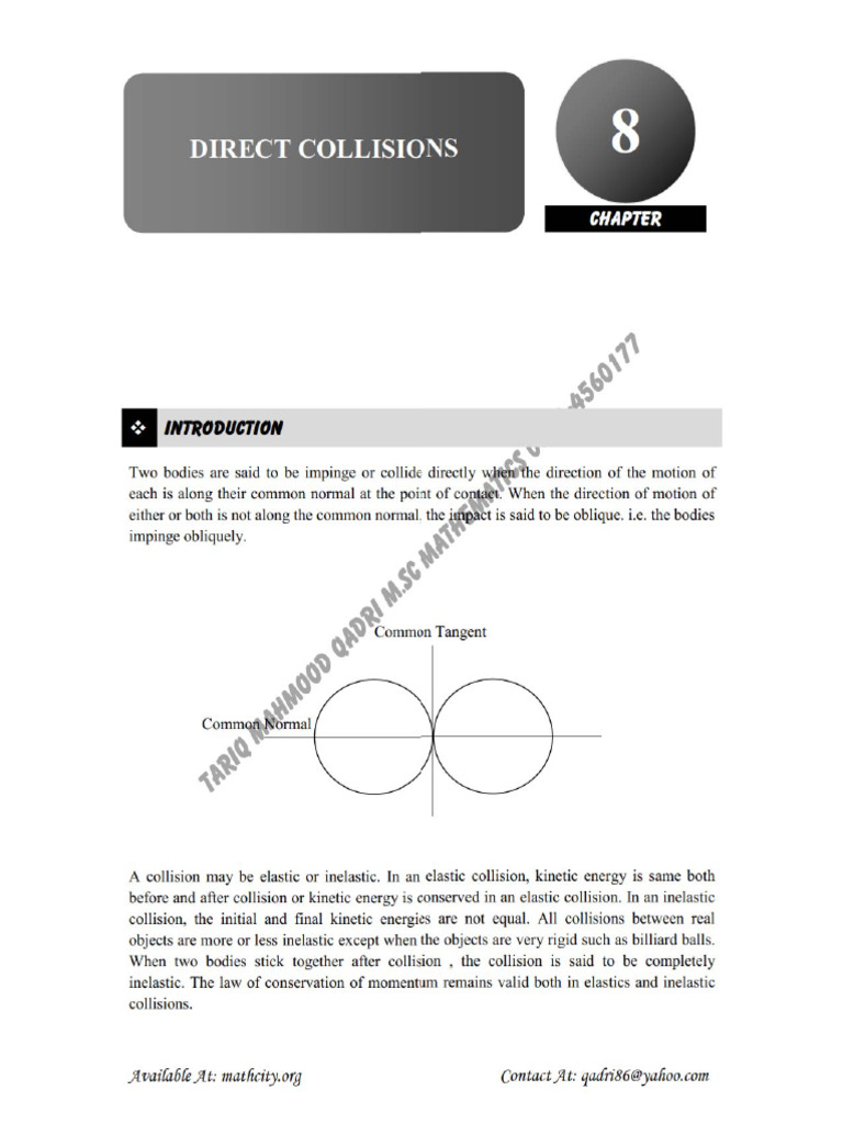 Direct Collisions | PDF