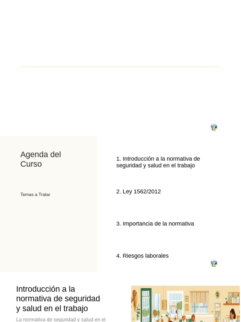 Normativa de Seguridad y Salud en el Trabajo (1) | PDF | Seguridad y ...