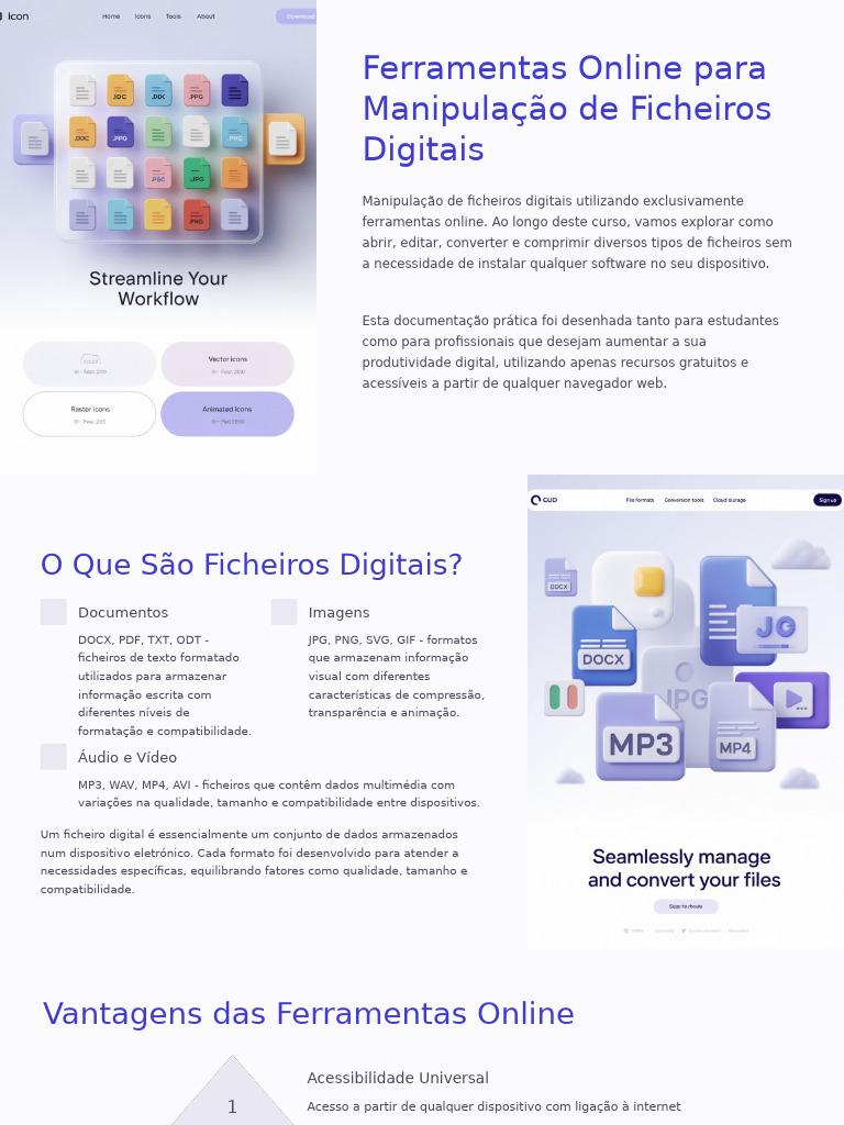 Ferramentas Online para Manipulação de Ficheiros | PDF | Compressão de ...