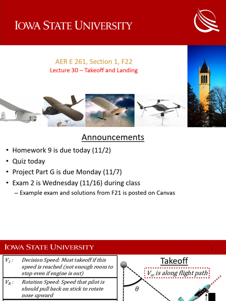 Takeoff and Landing Distance Calculations | PDF | Takeoff | Aircraft
